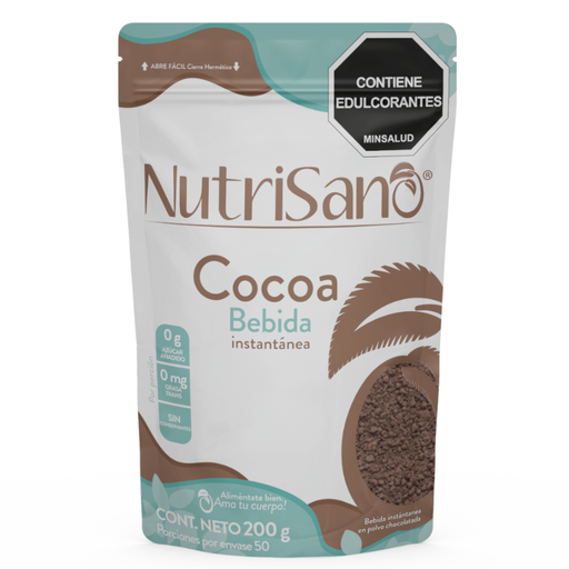 [057460] Cocoa Nutrisano Doypak 200Gr