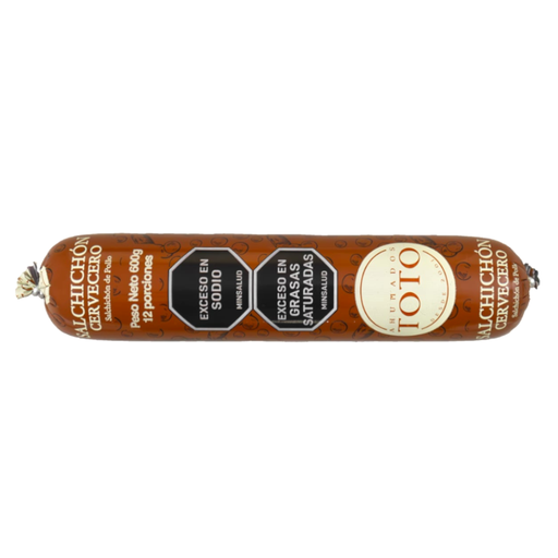 [057474] Salchichón Cervecero Toto 600Gr