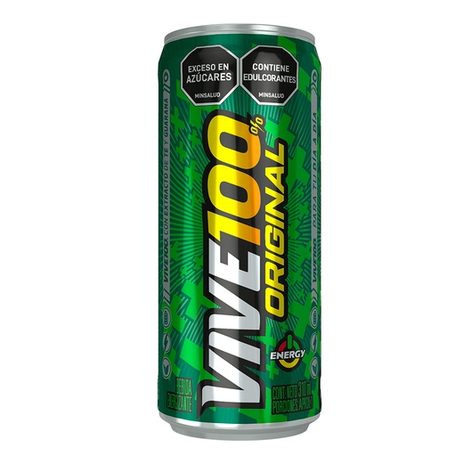 [057492] Bebida Energizante Vive100 Original Lata 310Ml