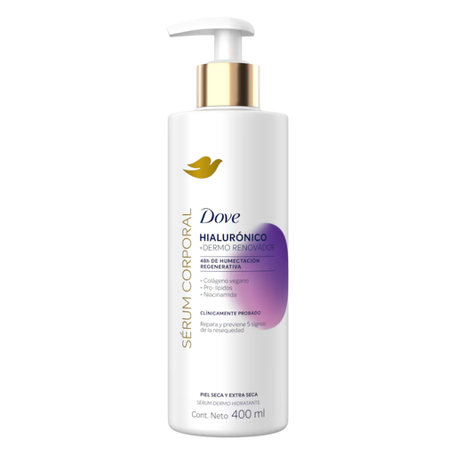 [057503] Sérum Corporal  Dove Hialurónico + Dermo Renovador 400Ml