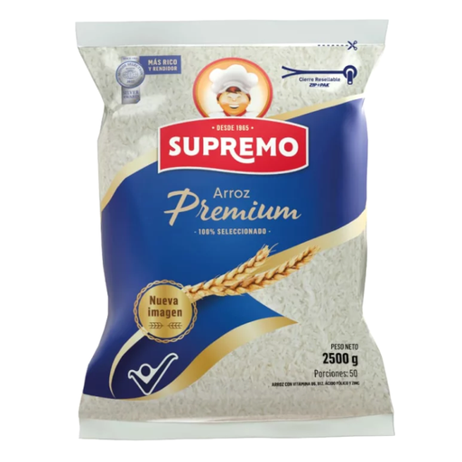 [040298] Arroz Supremo Premium 2500Gr