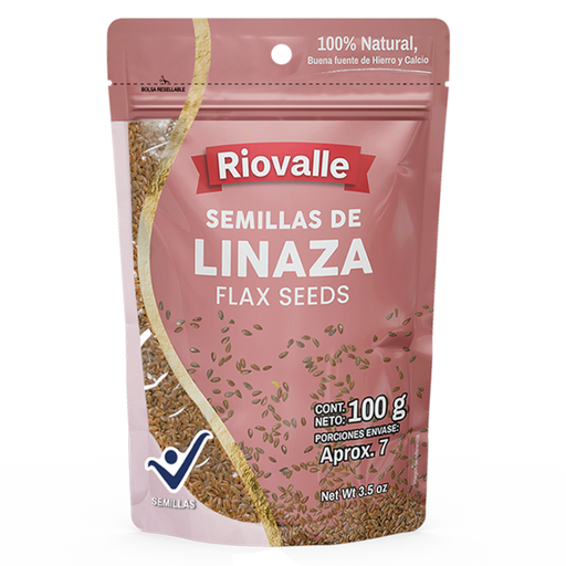 [057512] Semillas De Linaza Riovalle Bolsa 100Gr
