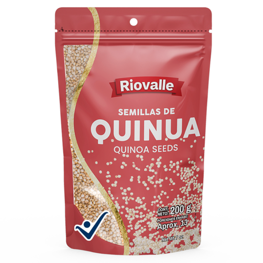 [057513] Semillas De Quinua Riovalle Bolsa 200Gr