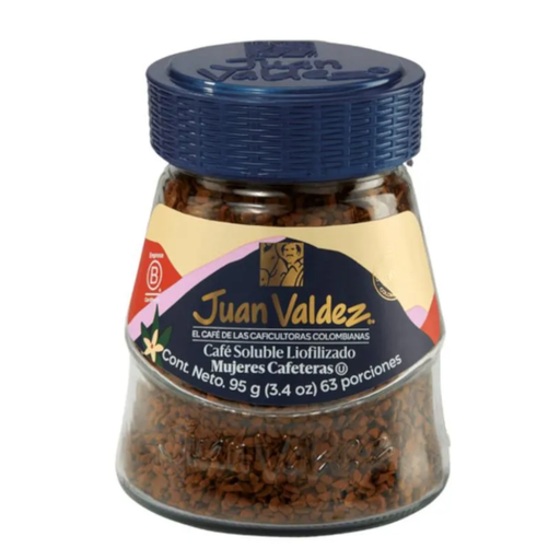 [057515] Café  Juan Valdez Instantáneo Liofilizado Mujeres Cafeteras 95Gr