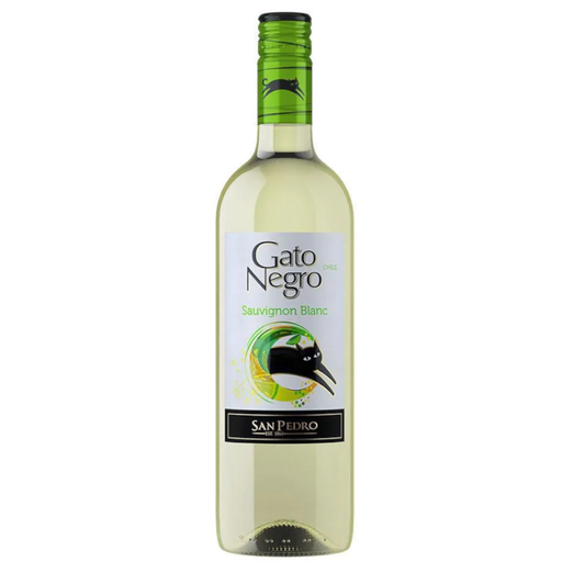 [001828] Vino Blanco Gato Negro Sauvignon Botella 750Ml