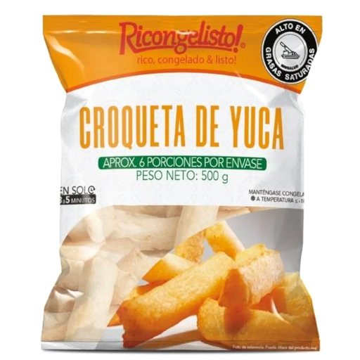 [057518] Croqueta De Yuca Ricongelisto 500Gr