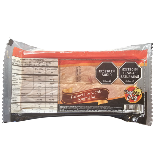 [057524] Tocineta Ahumada New Pig 500Gr