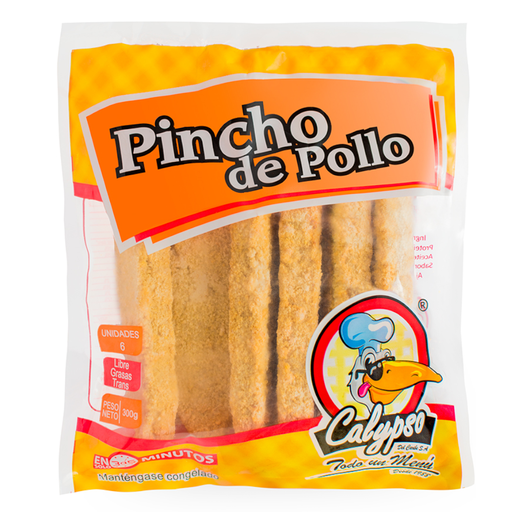 [057528] Pincho De Pollo Apanado Calypso 6 Unidades 300Gr