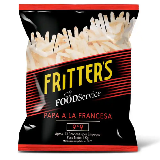 [057559] Papas A La Francesa Fritters 9*9 Bolsa  1Kg