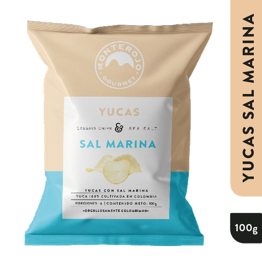 [057575] Yucas Con Sal Marina Monterojo 100Gr