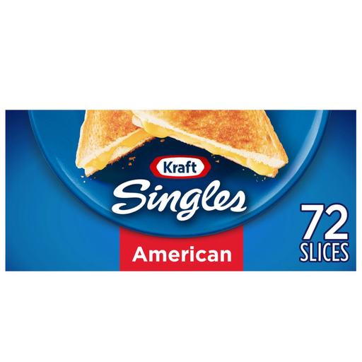 [057598] Queso Tajado Americano Kraft 72 Tajadas 1.36Kg
