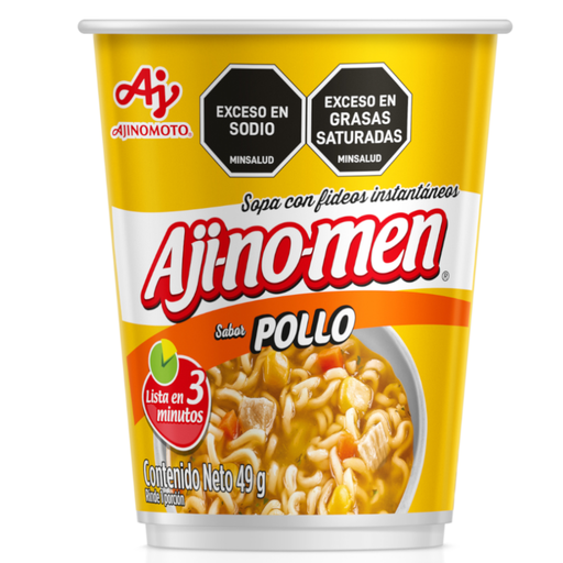 [057612] Sopa Fideos Ajinomen Pollo Vaso 49Gr