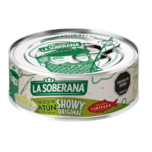 [057617] Trozos De Atún En Salsa Showy La Soberana Edición Limitada 140Gr