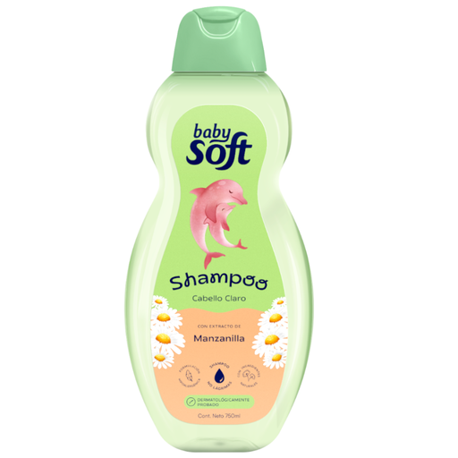[011520] Shampoo Baby Soft Cabello Claro Extracto De Manzanilla 750Ml