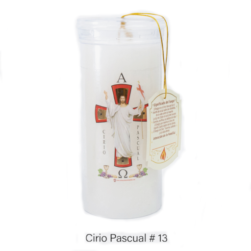 [057664] Acetato Litúrgico Cirio Pascual # 13 Don Julian 477Gr