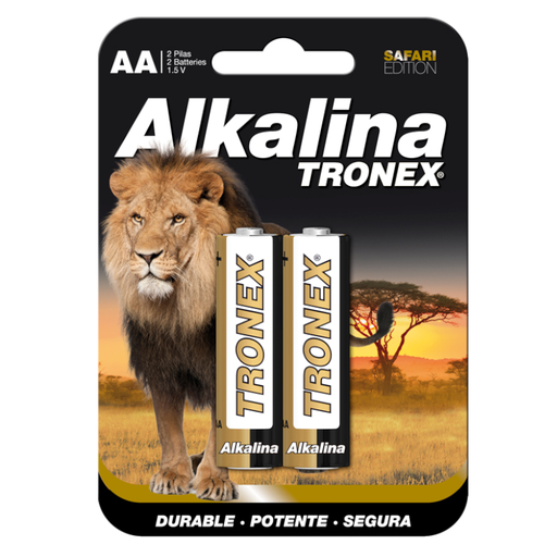 [057671] Pila Alkalina Tronex AA Blister 2 Unidades