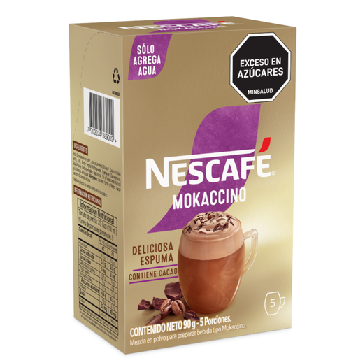 [057676] Nescafé Mokaccino 90Gr 5 Unidades