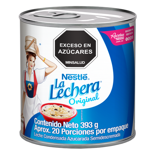 [057686] Leche Condensada La Lechera Lata 393Gr