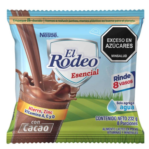 [057690] Batido Cacao En Polvo El Rodeo Nestle Bolsa 232Gr