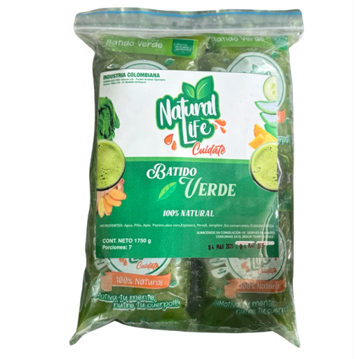 [057692] Batido  Verde Natural  Life 100% Natural 7 Unidades 1750Gr