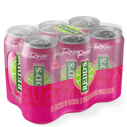 [057709] Cerveza Redds Rose Lata 6 Unidades 269Ml