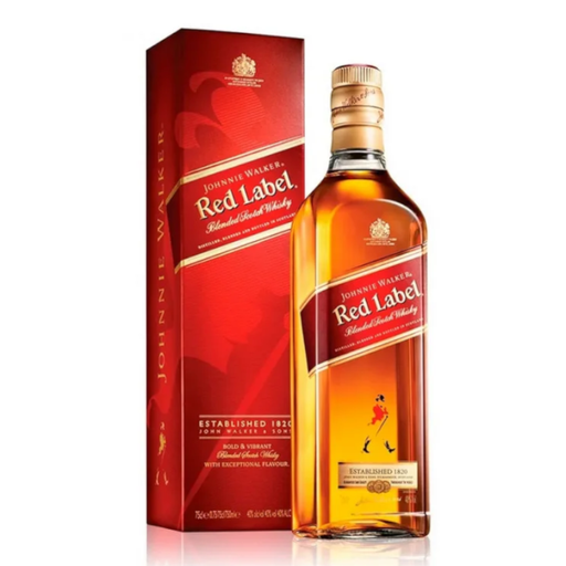 [008177] Whisky Red Label Johnnie Walker Sello Rojo  750Ml