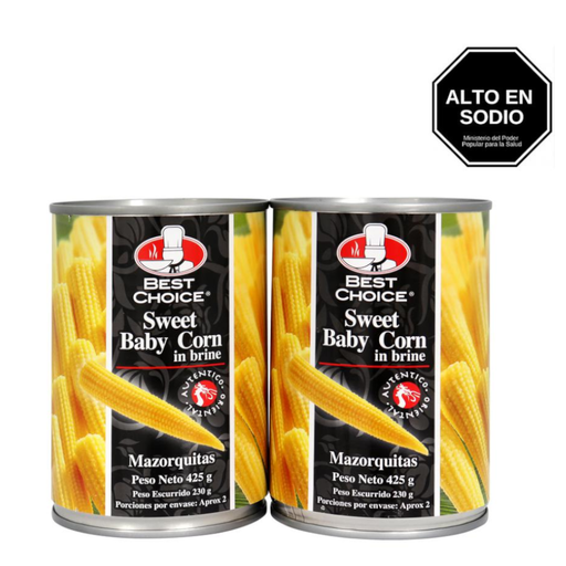 [057766] Mazorquitas Bets Choice 2 Unidades 425Gr