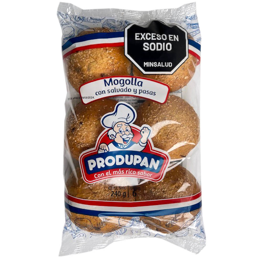 [047297] Mogolla Integral Produpan 6 Unidades 240Gr