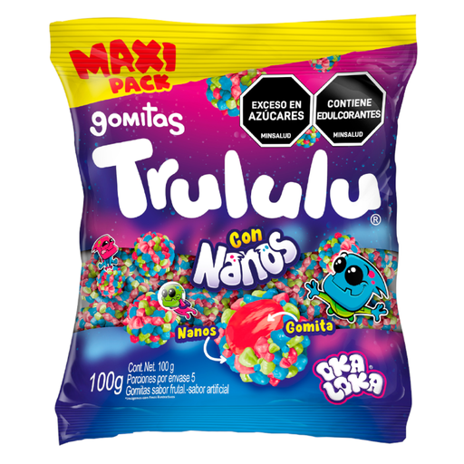 [057830] Gomas Trululu Nanos Oka Loca 100Gr
