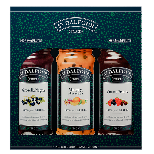 [057864] Mermelada St Dalfour Surtida 3 Unidades  284Gr