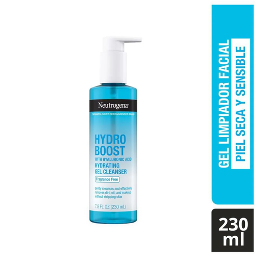[057885] Jabón Facial En Gel Neutrogena Hydro Boost 230Ml