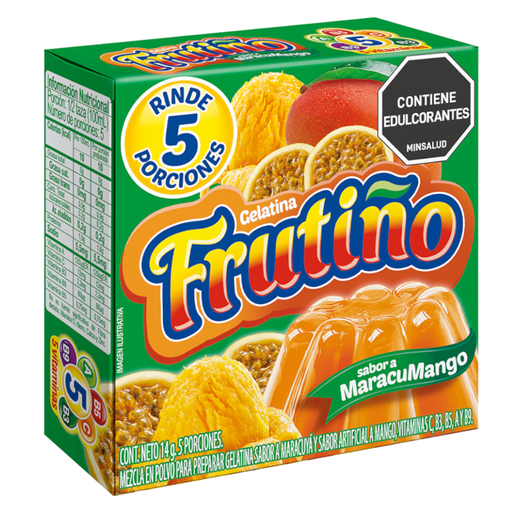 [057908] Gelatina Frutiño Maracumango 14Gr