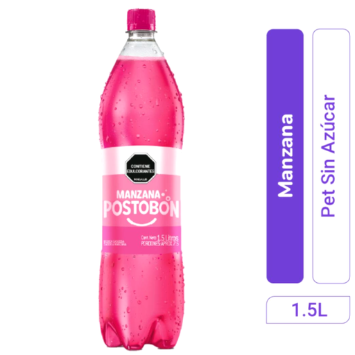 [057923] Manzana Postobon Cero 1.5L
