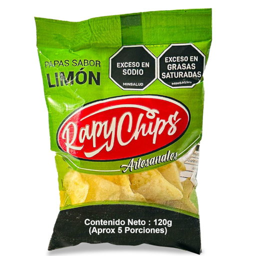 [057932] Papas Limón Rapychips 120Gr