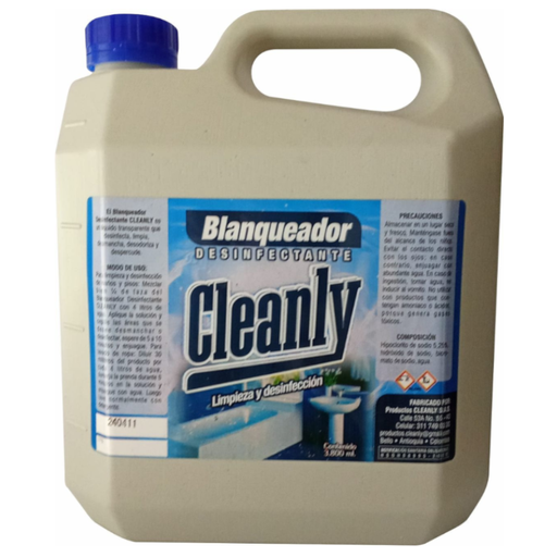 [057952] Blanqueador Desinfectante Cleanly 3800Ml