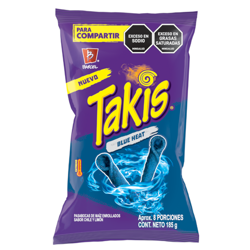 [057968] Takis Blue Heat 185Gr
