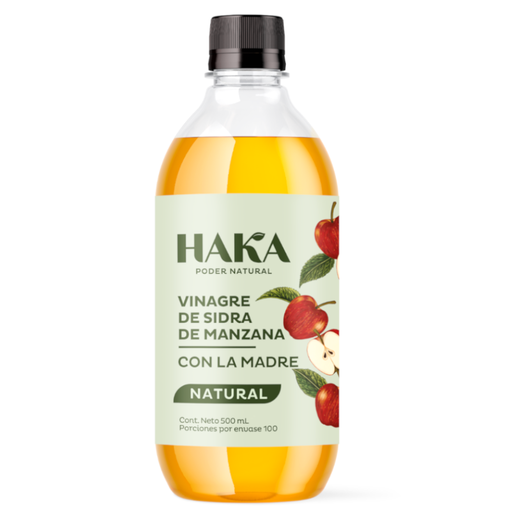 [058004] Vinagre De Sidra De Manzana Haka Con La Madre 500Ml