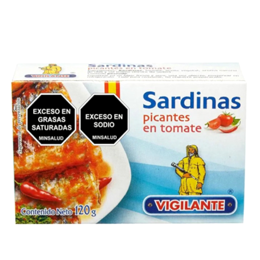 [058010] Sardinas Picantes En Tomate  Vigilante 120Gr