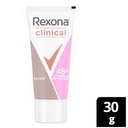 Desodorante Rexona Clinical Women Tubo Mini 30Gr