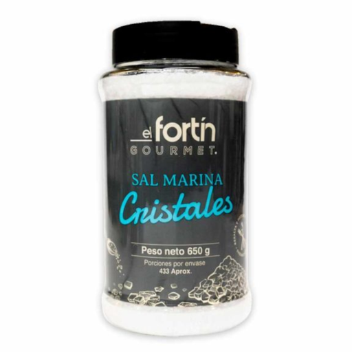 [058031] Sal Marina Cristales El Fortín Repuesto 650Gr