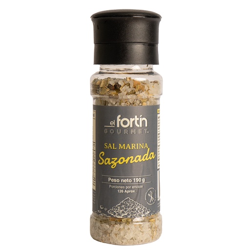 [058034] Sal Marina Sazonada El Fortín 190Gr