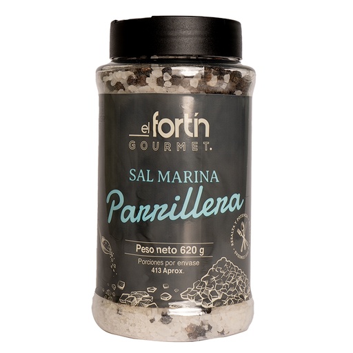 [058037] Sal Marina Parrillera El Fortín Repuesto 620Gr