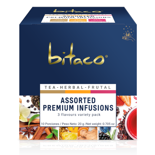 [058041] Té Frutas Bitaco Surtida10 Unidades 20Gr
