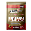 Tinte En Crema Para El Cabello  Color-1  Borgoña Tintura 15Ml Activador 15Ml