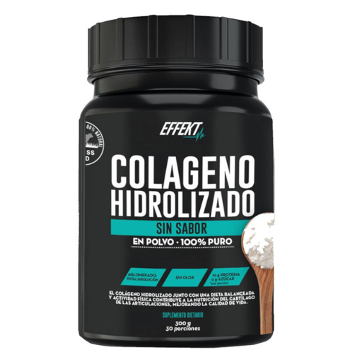[058086] Colágeno En Polvo Hidrolizado Effekt Sin Sabor 300Gr