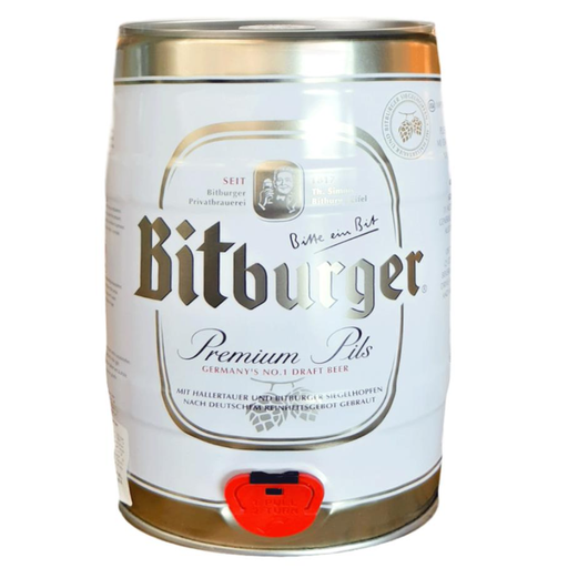 [058089] Cerveza  Bitburger Barril 5L