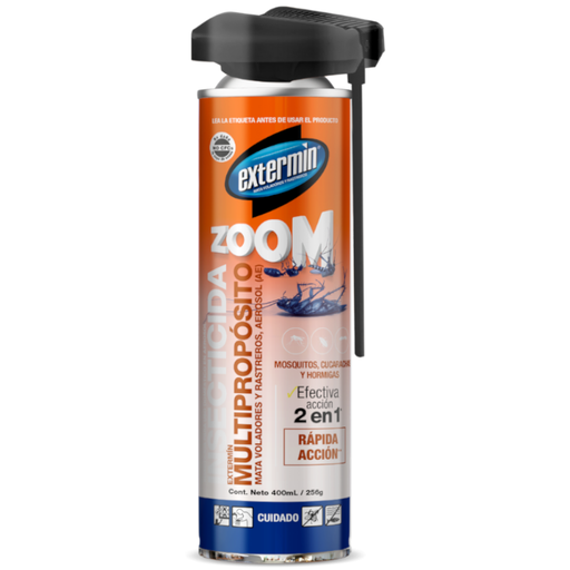 [058095] Insecticida Extermín Multipropósito Mosquitos Cucarachas Y Hormigas 400Ml