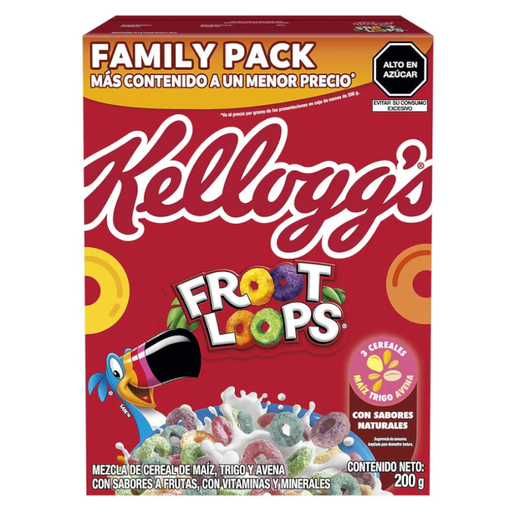 [058131] Cereal Kellogg's Froot Lops  200Gr