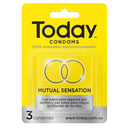 Condones Today Mutual Sensation 3 Unidades