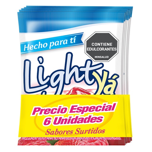 [058152] Lightyá Surtido 10Gr 6 Unidades Precio Especial